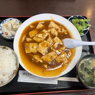 麻婆豆腐定食(丸福)