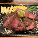 超希少黒毛和牛A5ランクカットステーキ(ハンバーグ＆ステーキ食堂 KURAUZO 2号店 上野)