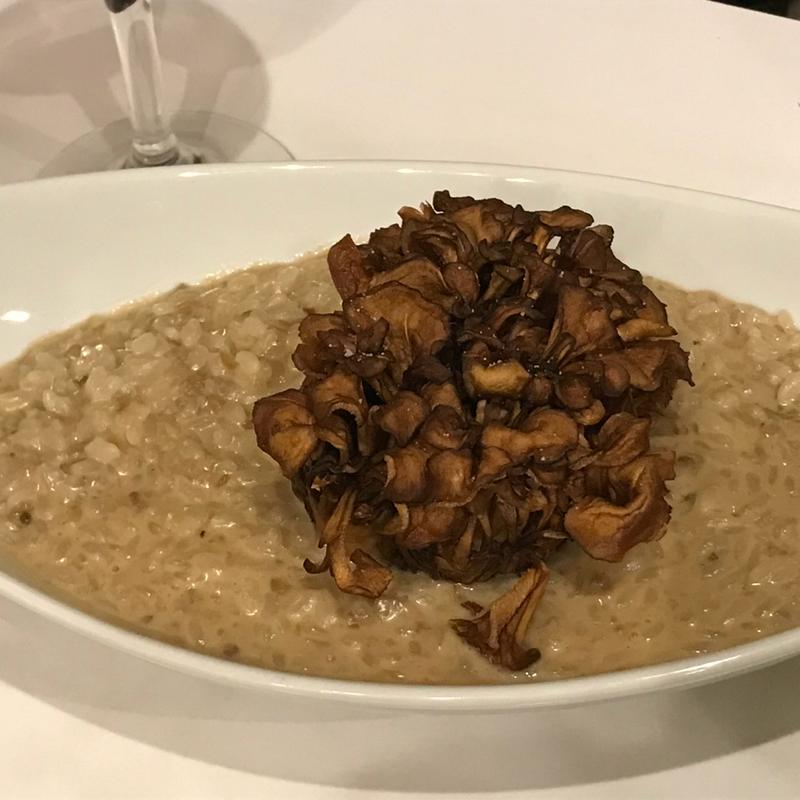 ポルチーニとキノコのリゾット(俺のフレンチ KAGURAZAKA)