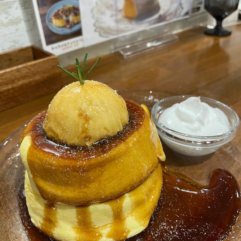 (パンケーキの向こうがわ)