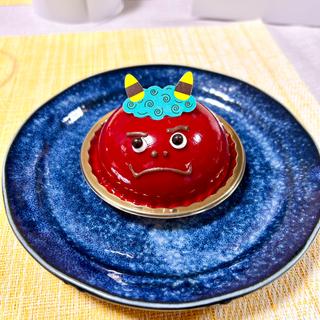 赤鬼ちゃんのチョコムースケーキ(フロプレステージュ 津田沼イオン店)
