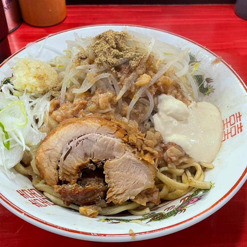 まぜそばミニ(ラーメン鷹の目 明大前店)