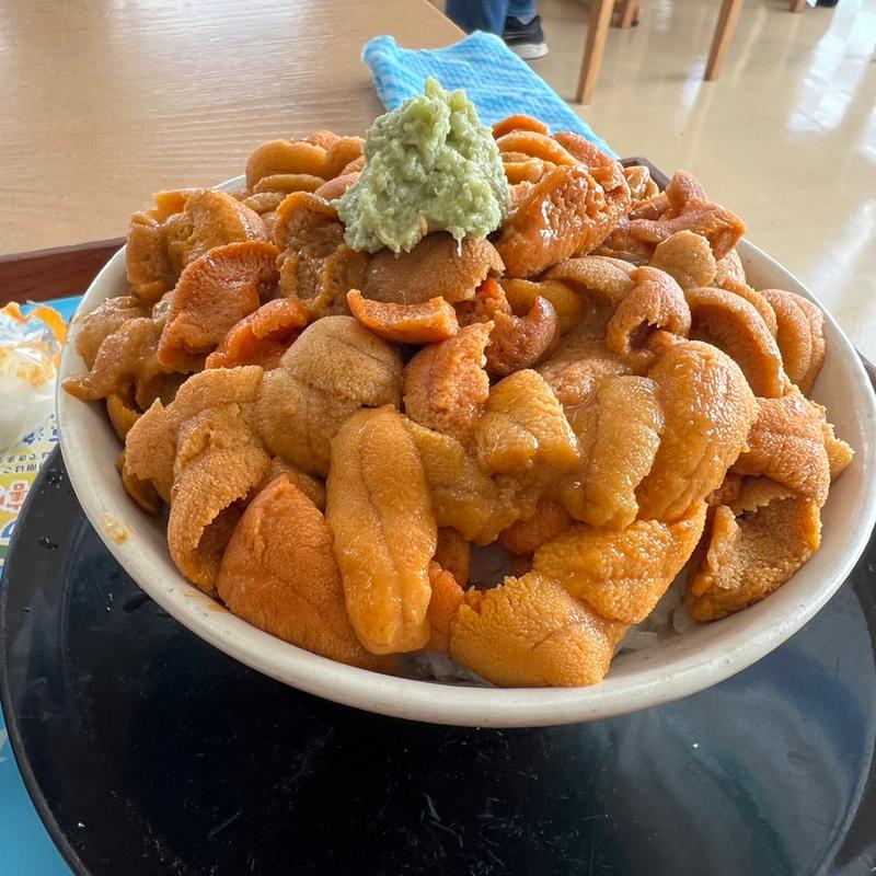 ウニどっさり贅沢丼(小田原漁港　とと丸食堂)