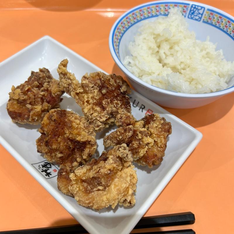 からあげセット(どうとんぼり神座 イオンモール高の原店)