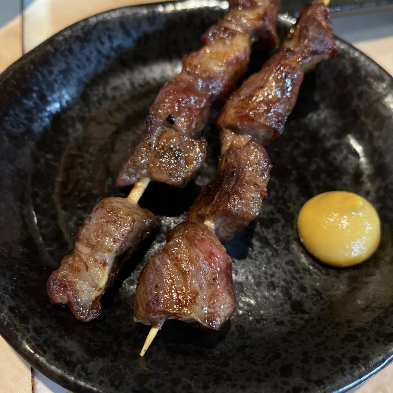 タン先串(かぼす亭 （かぼすてい）)