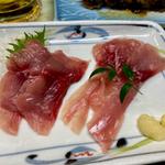 鯉の生刺(鯉とうなぎのまるます家 総本店)