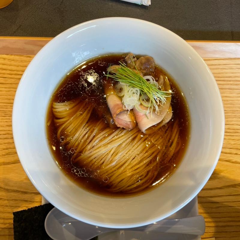 地鶏光麺 醤油(支那そば 鋳(ちう))