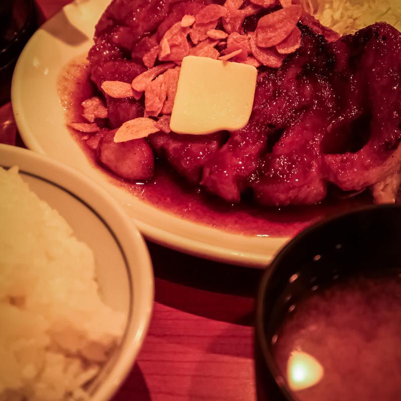 ガリバタトンテキ300g(大阪トンテキ 大阪駅前第3ビル店)