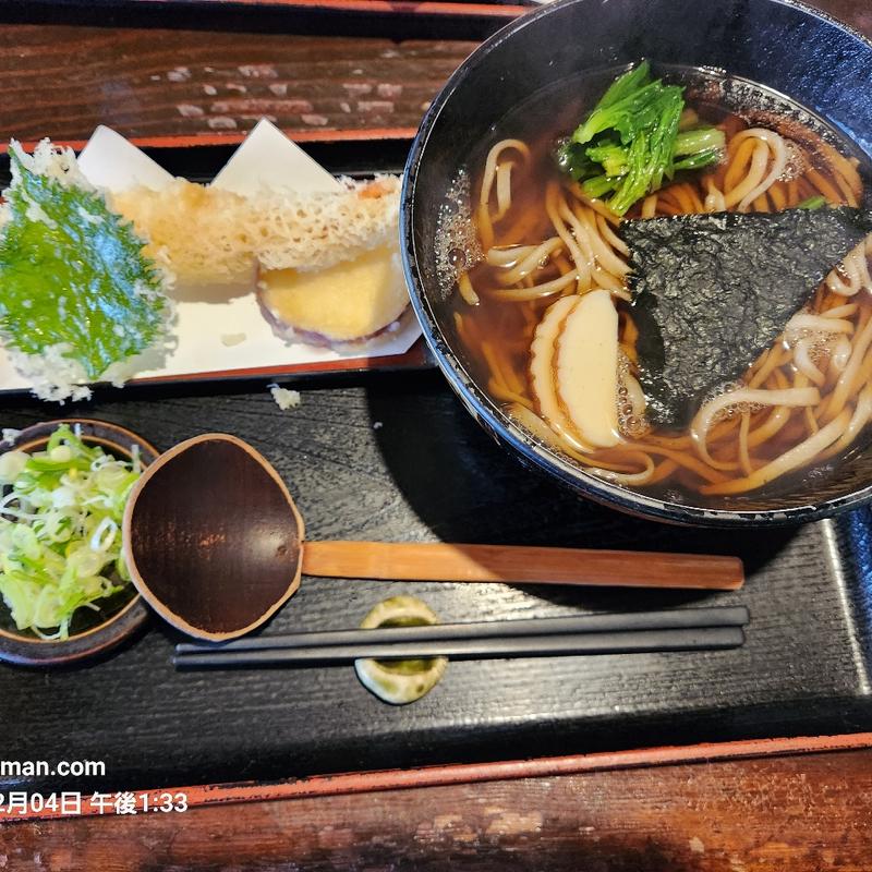 天ぷらそば(竹馬)