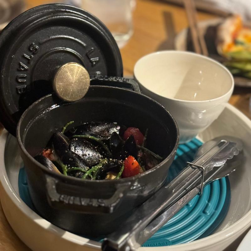 ムール貝の白ワインバター蒸し(ButchersFactory)