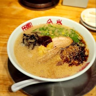 赤丸ラーメン(一風堂 大名本店)