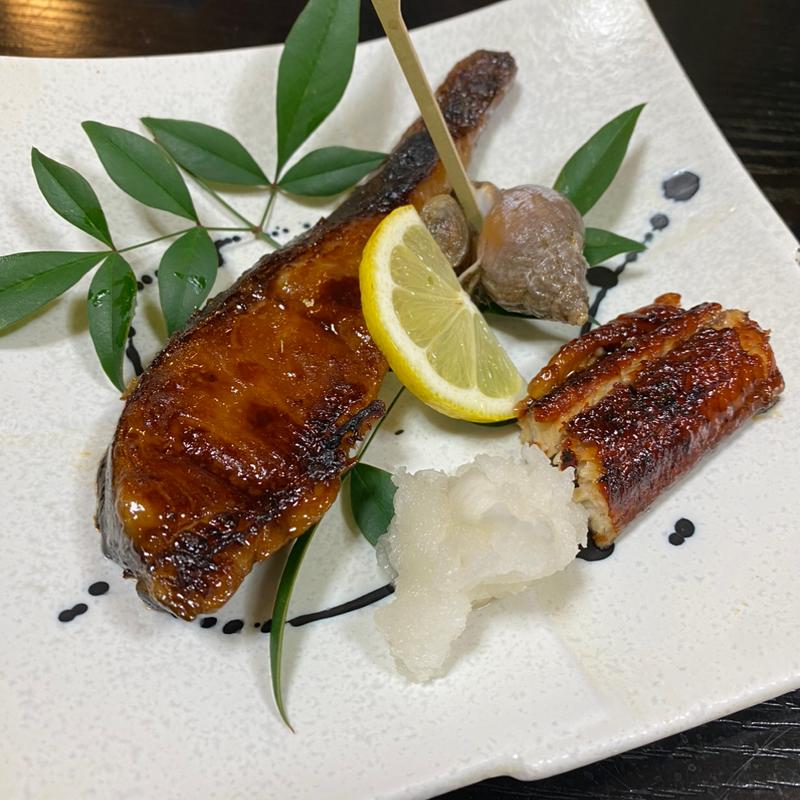 ムツの照り焼き(鮨新)