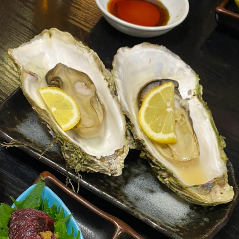 焼き牡蠣(鮨新)