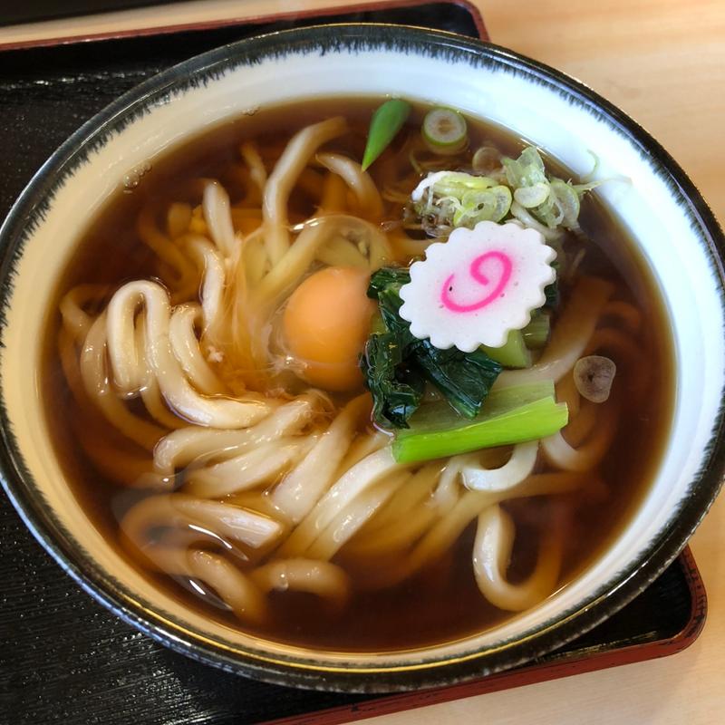 月見うどん(雪の屋 （ゆきのや）)