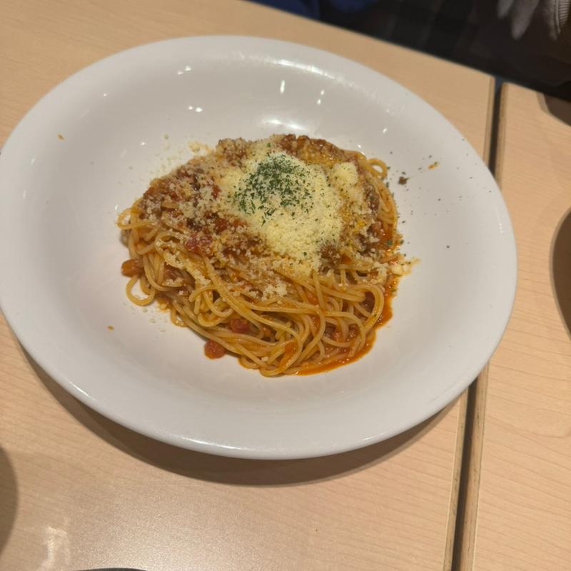 じっくり煮込んだボロネーゼ半熟玉子添え(ママズキッチン イオンレイクタウン越谷)