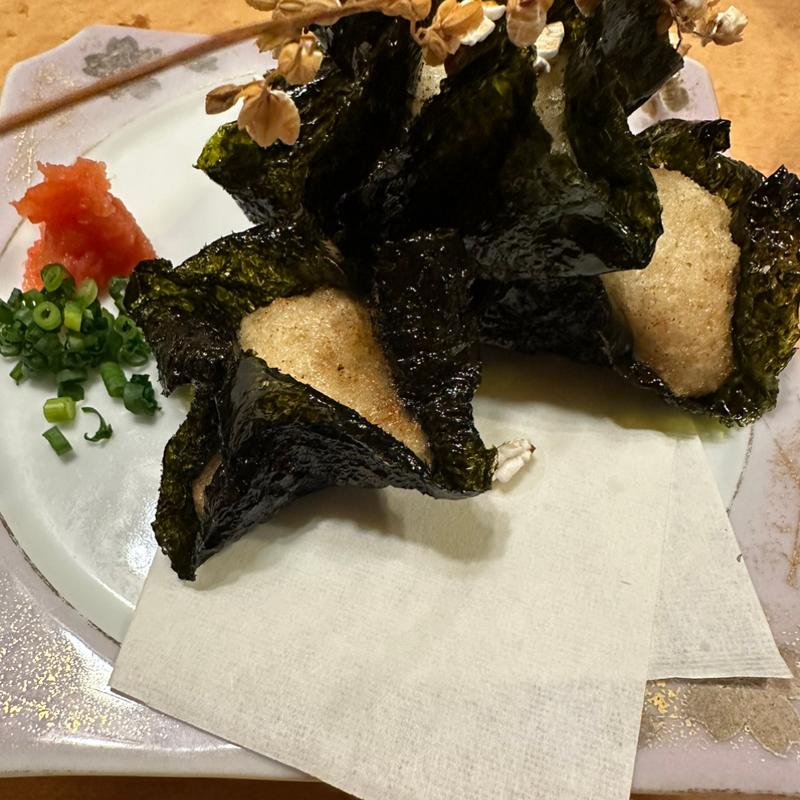 山芋磯辺揚げ(かつ半)