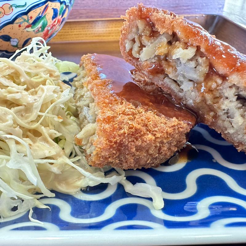 ごぼうメンチ(壬生蘭々亭 壬生ハイウェイパーク店)