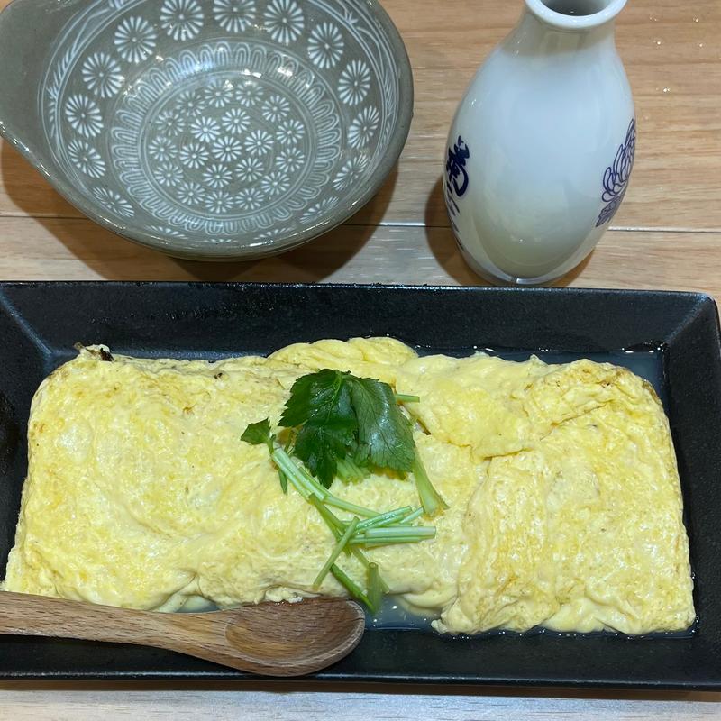 明石焼風玉子焼(酒のあて鮨謹賀福島店)