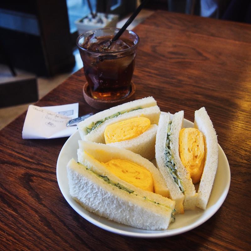 たまごサンド(喫茶、食堂、民宿。なごのや)