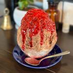 ラズベリーチョコミルク(氷と喫茶 ivy)