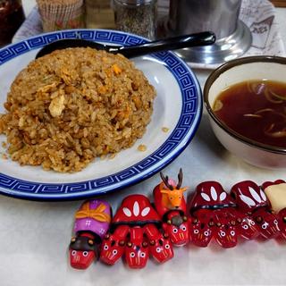 納豆チャーハン(ラーメンくまごろう )