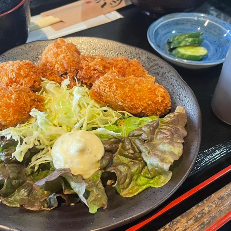 カキフライ定食(海風)