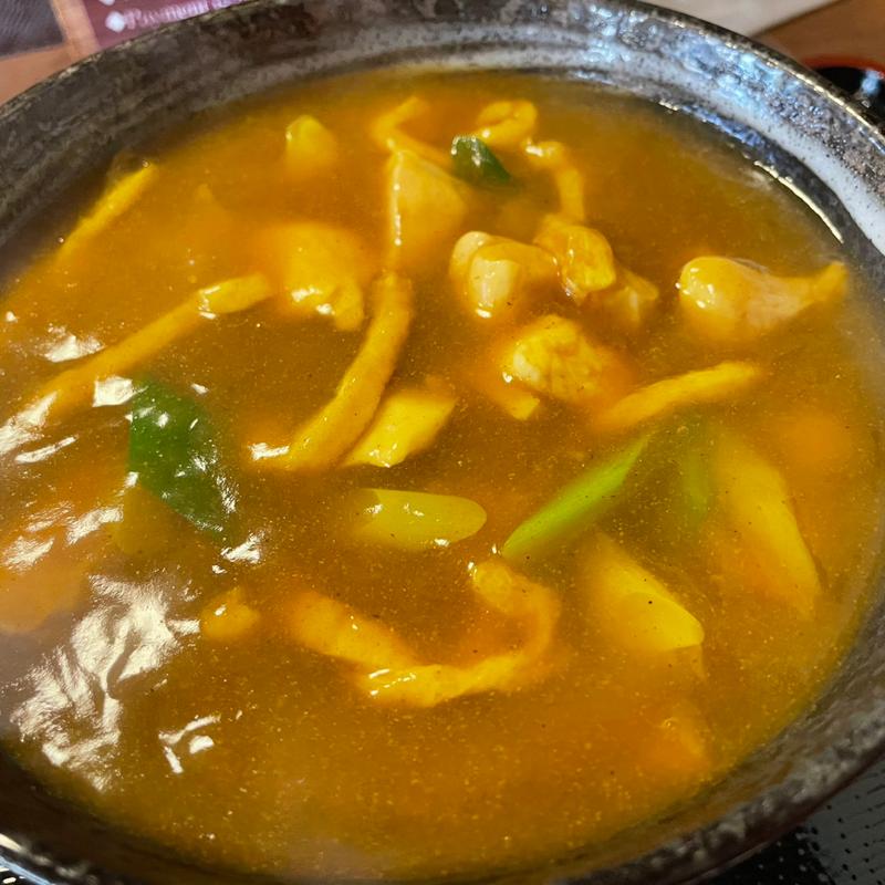 上カレーうどん(麺房　美よし )