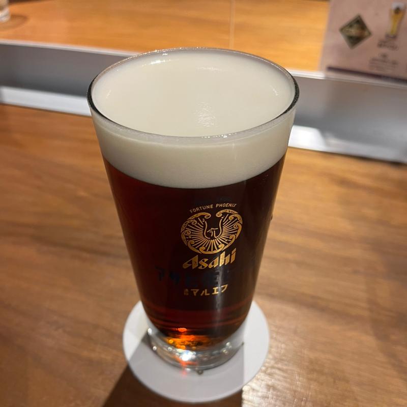 アサヒマルエフ　ハーフアンドハーフ(Tokyo Station Beer Stand)