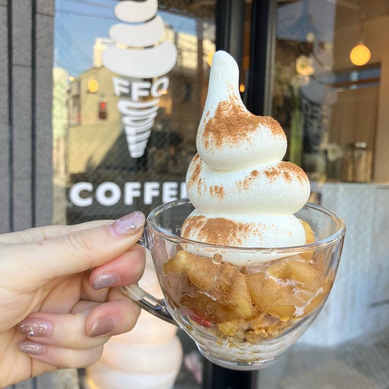 アップルシナモンソフトクリーム(F.F.O Coffee. FFO flower)