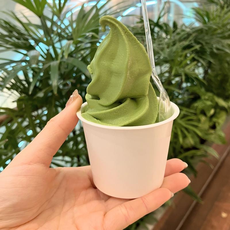 抹茶ソフト(京はやしや タカシマヤタイムズスクエア店)