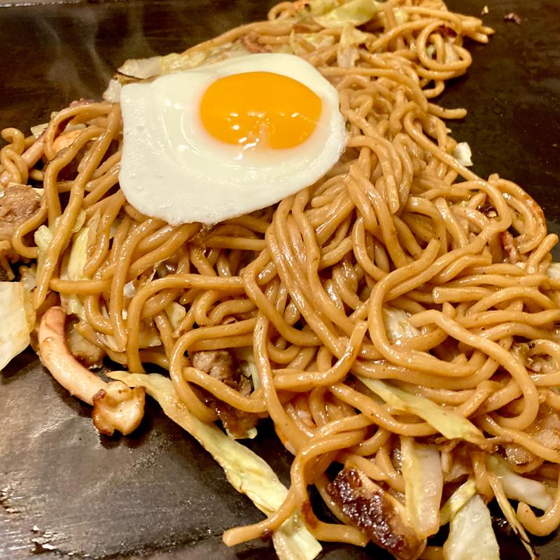 風月デラックス焼きそば(大/2玉)(鶴橋風月 本店)