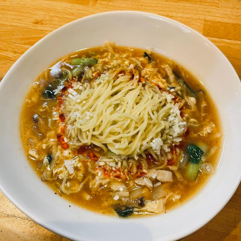 酸辣湯麺(大衆中華 山水)