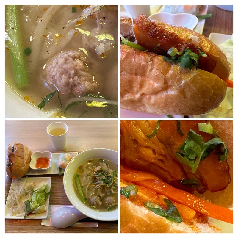 Aランチ (鶏肉のフォーとチャーシューバインミー)(アロアロ （ALOALO）)