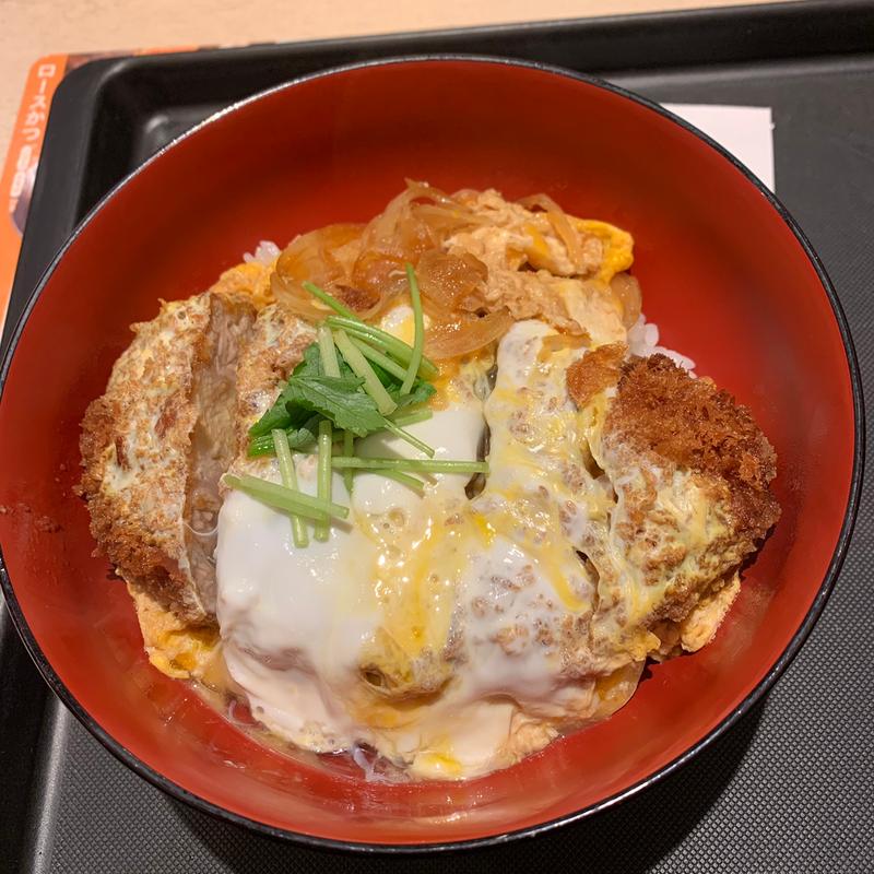 超厚切りロースカツ丼(松のや 中延店)