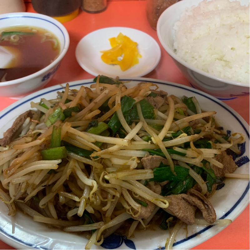 ニラレバ炒め(高社楼)