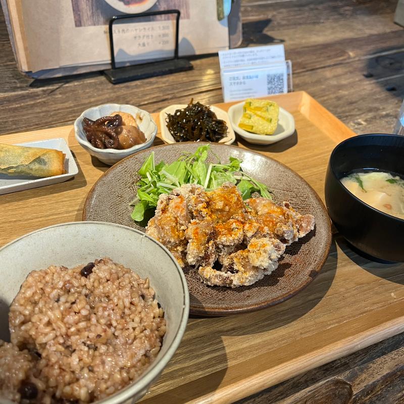 カラダオモイ定食（肉）(TETO-TEO 溝の口本店)