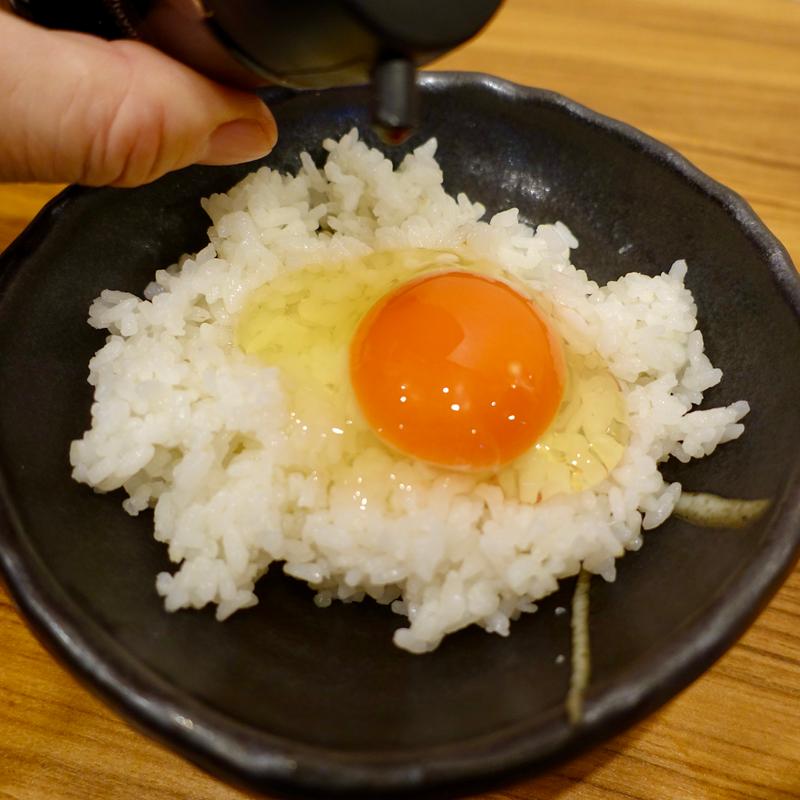 卵かけごはん(つけ麺　四代目みさわ )