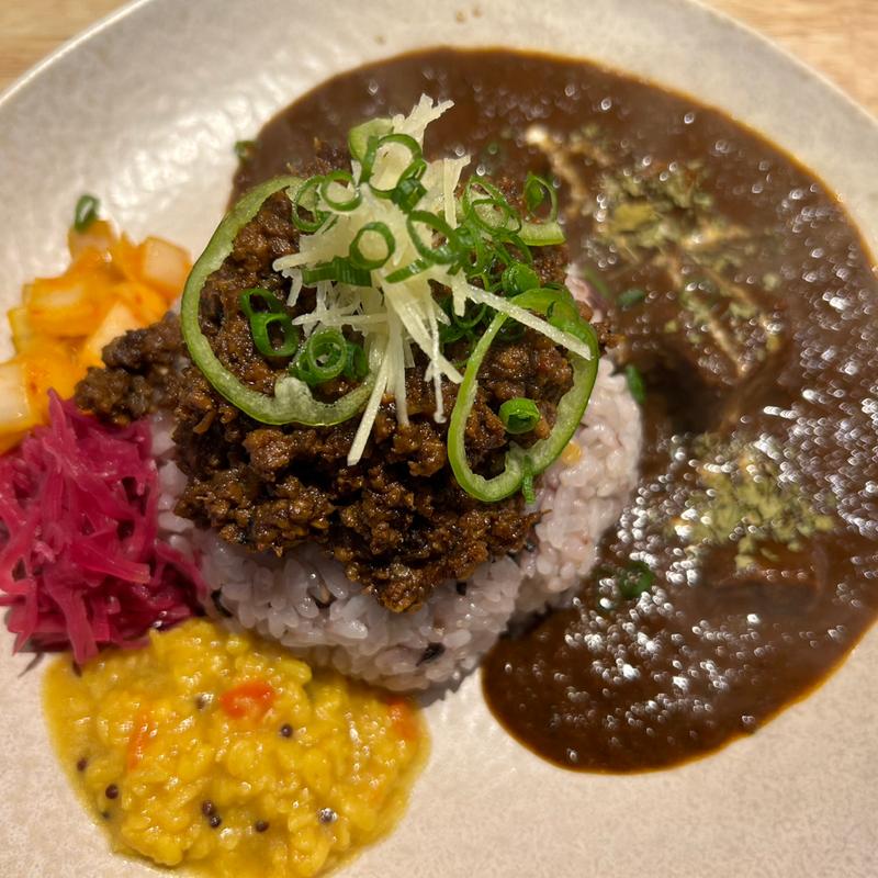 あいがけ2種(カレー サファリ)