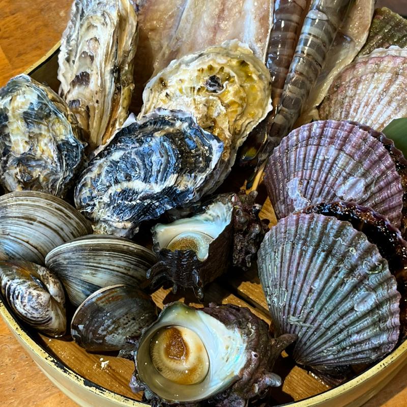 海鮮焼き盛り(浜焼き白浜家 海鮮 バーベキュー)