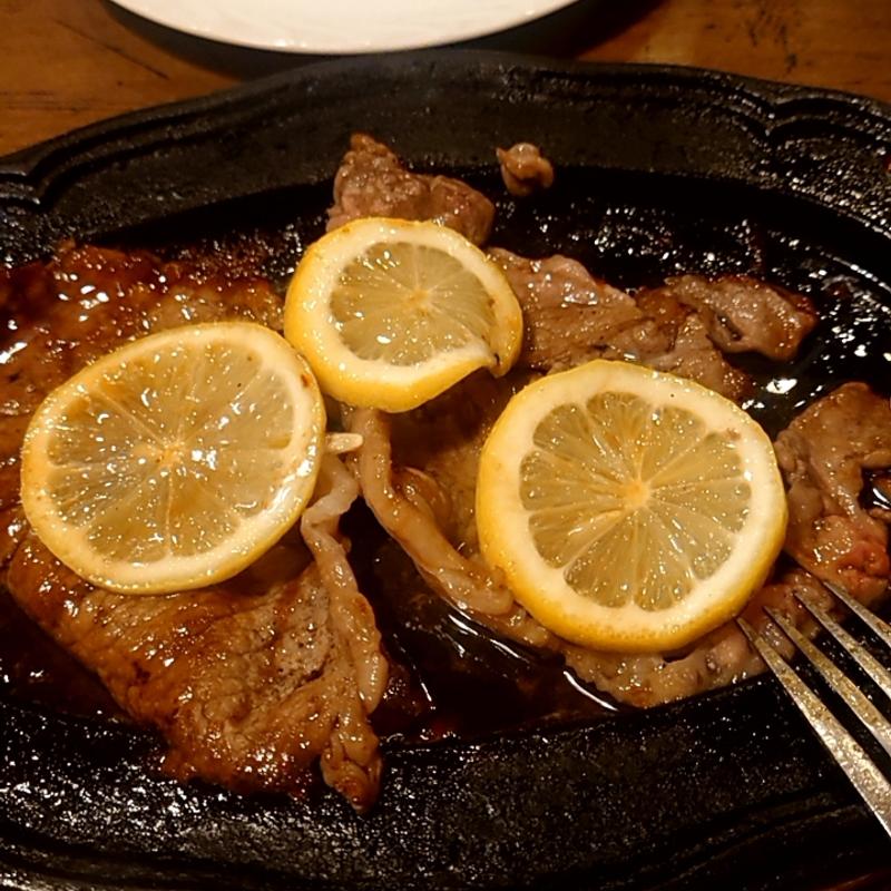 レモンステーキ(ふらんす亭 新宿西口店)