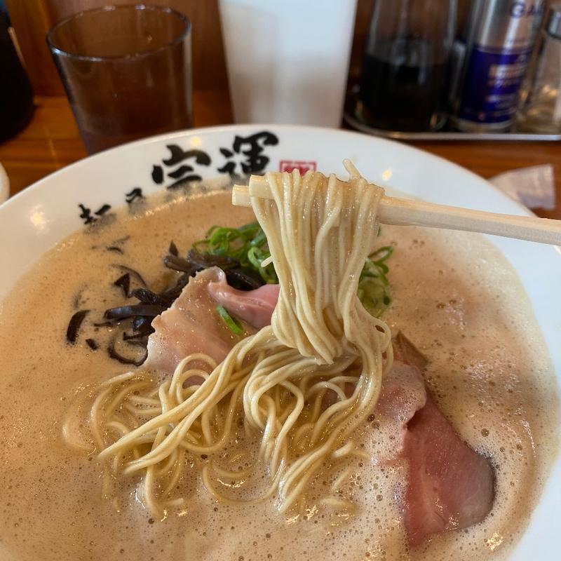 濃厚豚骨ラーメン(麺屋 宗運)