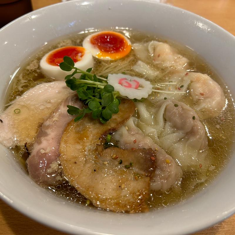 特製ワンタン麺(麺屋木ノ下)