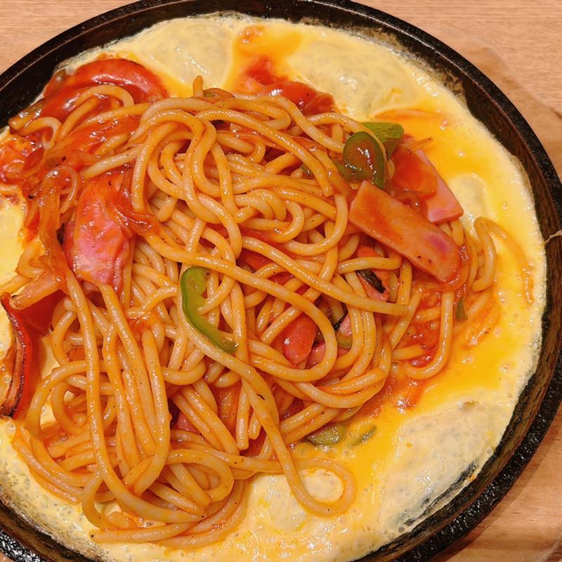 鉄板ナポリタン・S(スパゲティハウス チャオ JR名古屋駅太閤通口店)