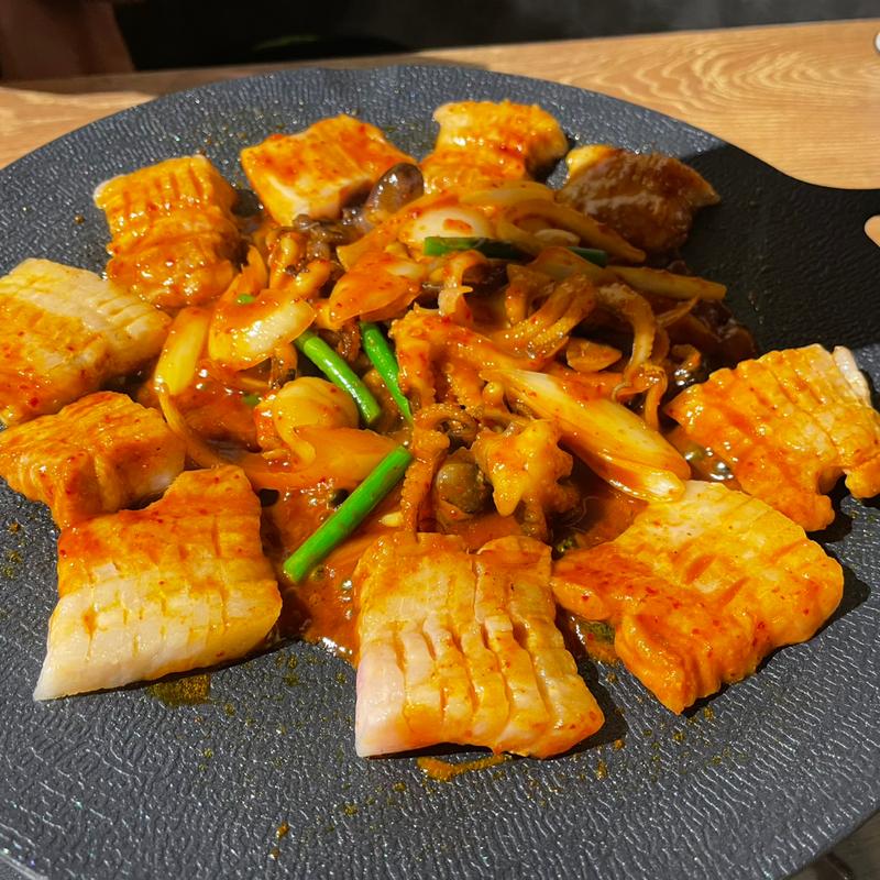 チュクミサムギョプサル(ポックンパ｜볶음밥)