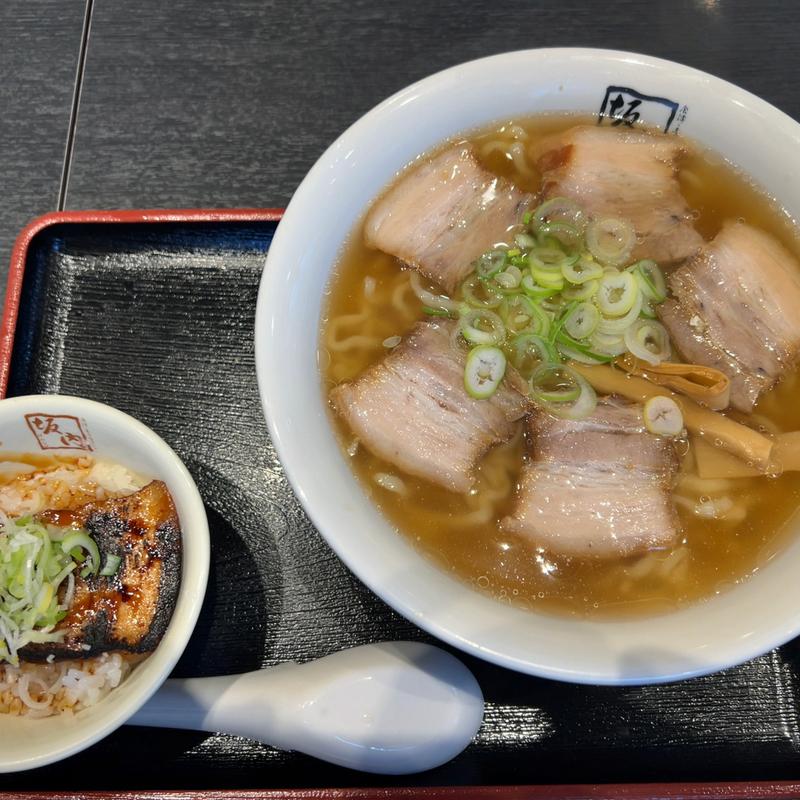 喜多方ラーメン(喜多方ラーメン坂内　南流山店)
