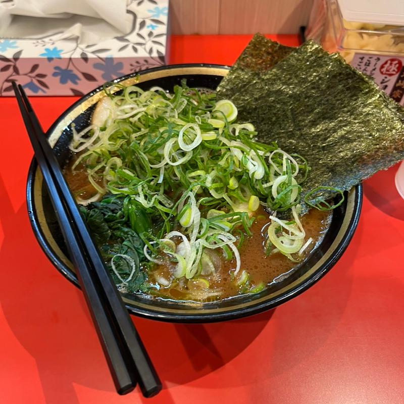 のり九条ねぎラーメン(大﨑家)