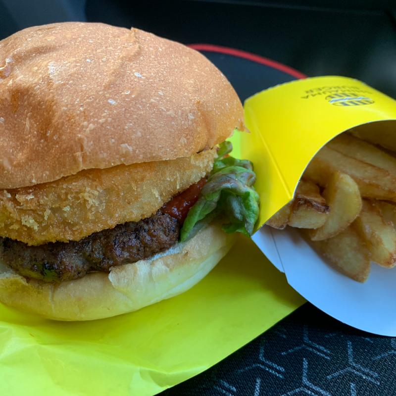 淡路島バーガー　ポテトセット(FriDee! フライディー)