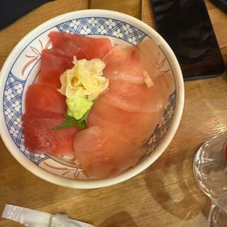 マグロ2色丼(磯丸水産 渋谷道玄坂店)