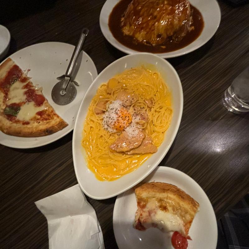 カルボナーラ(ベビーフェイスプラネッツ 宇都宮店 )