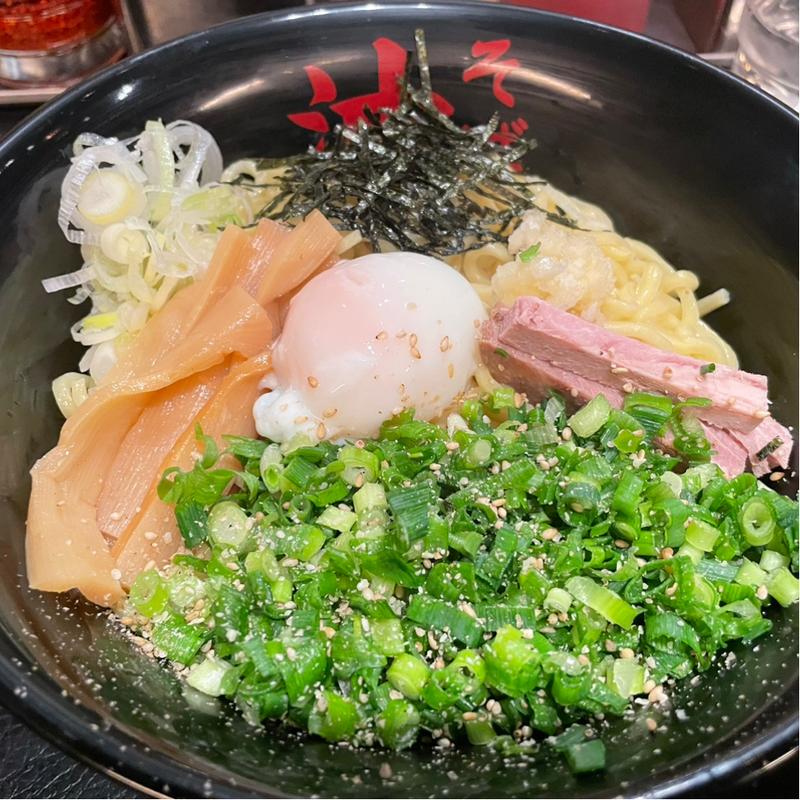 油そば 並盛り(160g)/大盛り(240g)/W盛り(320g)(油そば 東京油組総本店 池袋組)